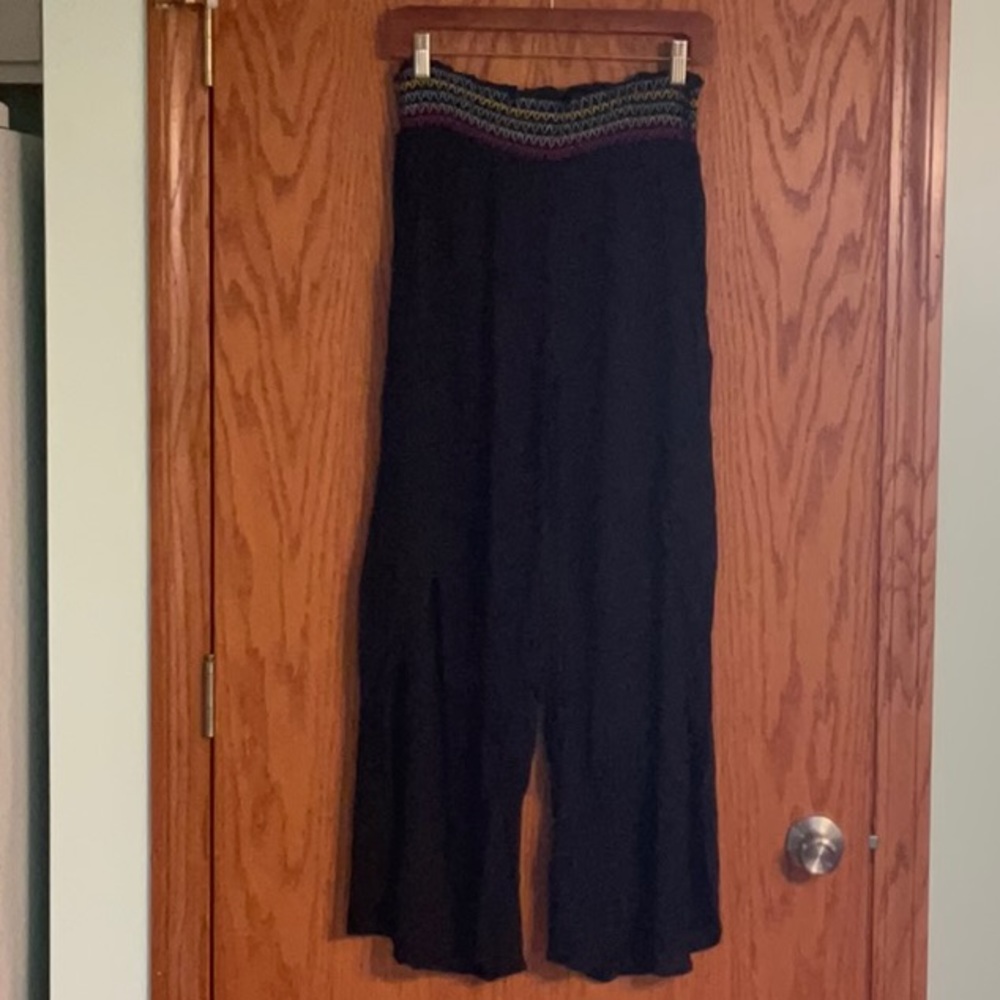 west loop Women’s Palazoo Pants Black Large
